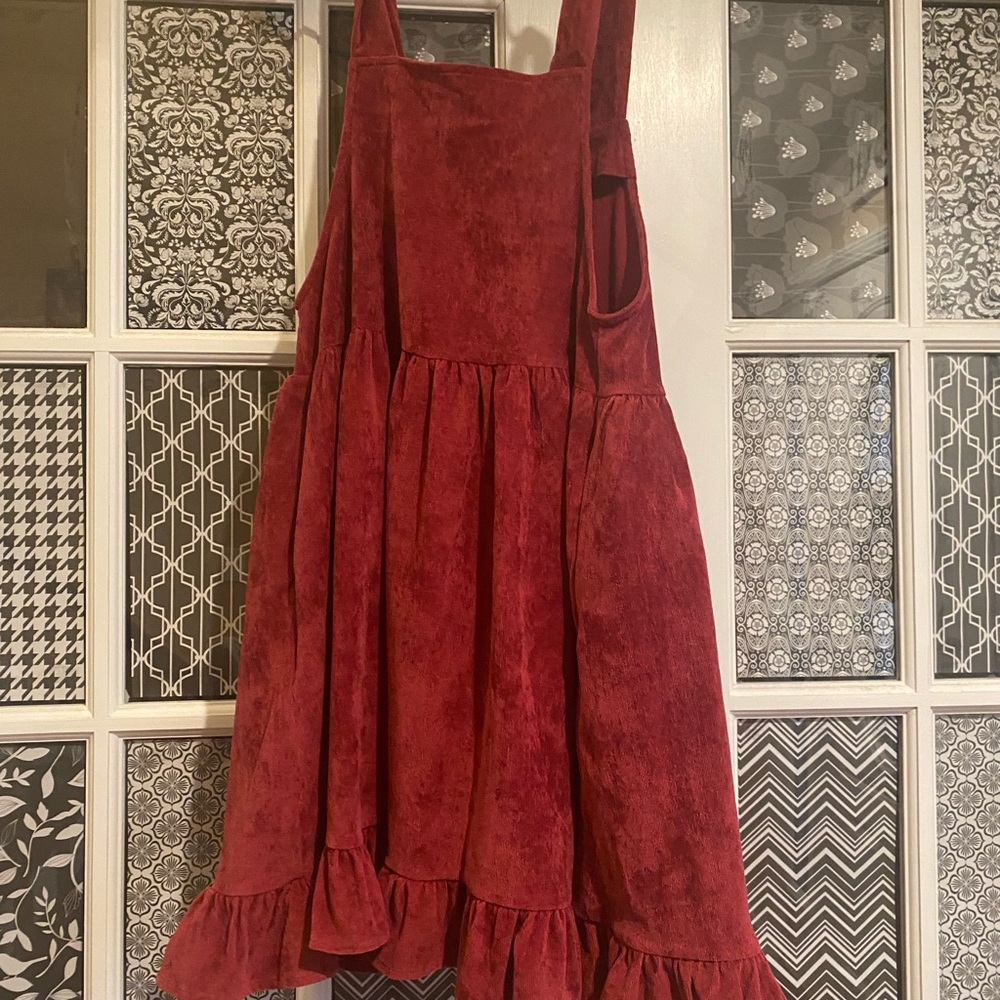 Charming Red Kids Dress